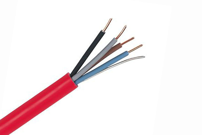 Halogen Free Fire Retardant Low Smoke Cable , Fire Resistant Wire LSZH